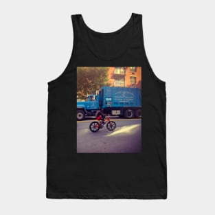 Bike, Manhattan Ave, Harlem, NYC Tank Top